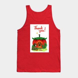 The Strawberry House Tank Top